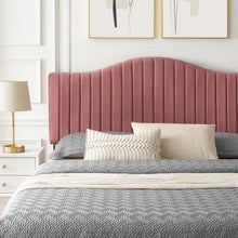 Load image into Gallery viewer, Juniper Channel Tufted Performance Velvet Twin Platform Bed by Modway
