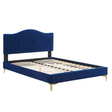 Load image into Gallery viewer, Juniper Channel Tufted Performance Velvet Full Platform Bed by Modway
