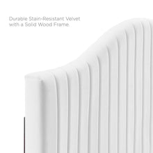 Load image into Gallery viewer, Juniper Channel Tufted Performance Velvet King Platform Bed by Modway
