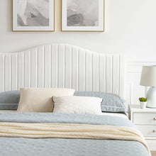 Load image into Gallery viewer, Juniper Channel Tufted Performance Velvet King Platform Bed by Modway
