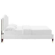 Load image into Gallery viewer, Juniper Channel Tufted Performance Velvet King Platform Bed by Modway
