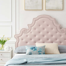 Load image into Gallery viewer, Gwyneth Tufted Performance Velvet Queen Platform Bed by Modway
