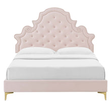 Load image into Gallery viewer, Gwyneth Tufted Performance Velvet Queen Platform Bed by Modway
