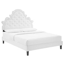 Load image into Gallery viewer, Gwyneth Tufted Performance Velvet Queen Platform Bed by Modway
