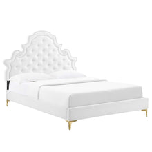 Load image into Gallery viewer, Gwyneth Tufted Performance Velvet Twin Platform Bed by Modway
