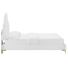 Load image into Gallery viewer, Gwyneth Tufted Performance Velvet Twin Platform Bed by Modway

