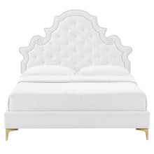 Load image into Gallery viewer, Gwyneth Tufted Performance Velvet Full Platform Bed by Modway
