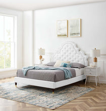 Load image into Gallery viewer, Gwyneth Tufted Performance Velvet Full Platform Bed by Modway
