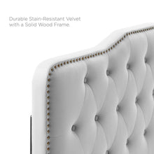 Load image into Gallery viewer, Amber Tufted Performance Velvet Twin Platform Bed by Modway
