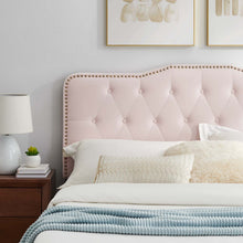 Load image into Gallery viewer, Amber Tufted Performance Velvet Twin Platform Bed by Modway
