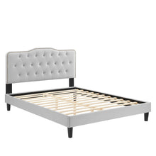 Load image into Gallery viewer, Amber Tufted Performance Velvet King Platform Bed by Modway
