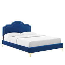 Load image into Gallery viewer, Aviana Performance Velvet Queen Bed by Modway
