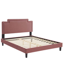 Load image into Gallery viewer, Liva Performance Velvet Queen Bed by Modway
