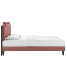 Load image into Gallery viewer, Liva Performance Velvet Queen Bed by Modway
