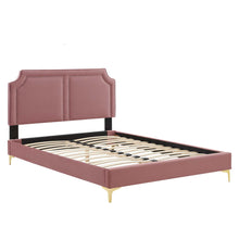 Load image into Gallery viewer, Novi Performance Velvet King Bed by Modway
