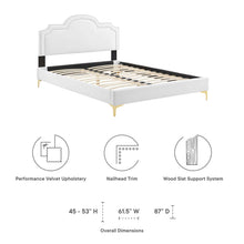 Load image into Gallery viewer, Aviana Performance Velvet King Bed by Modway
