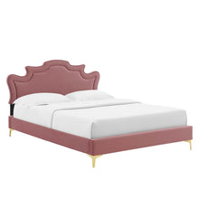 Load image into Gallery viewer, Neena Performance Velvet King Bed by Modway
