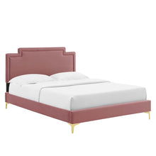 Load image into Gallery viewer, Liva Performance Velvet King Bed by Modway
