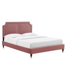 Load image into Gallery viewer, Novi Performance Velvet King Bed by Modway
