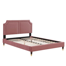Load image into Gallery viewer, Novi Performance Velvet King Bed by Modway

