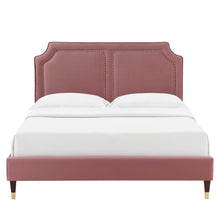 Load image into Gallery viewer, Novi Performance Velvet King Bed by Modway

