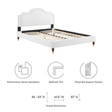 Load image into Gallery viewer, Aviana Performance Velvet King Bed by Modway
