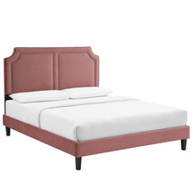 Load image into Gallery viewer, Novi Performance Velvet King Bed by Modway
