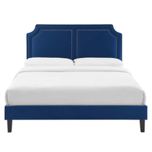 Load image into Gallery viewer, Novi Performance Velvet King Bed by Modway
