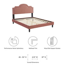 Load image into Gallery viewer, Aviana Performance Velvet King Bed by Modway
