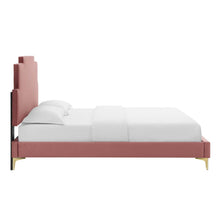 Load image into Gallery viewer, Lindsey Performance Velvet Twin Platform Bed by Modway
