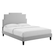 Load image into Gallery viewer, Lindsey Performance Velvet Twin Platform Bed
