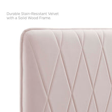 Load image into Gallery viewer, Phillipa Performance Velvet Full Platform Bed
