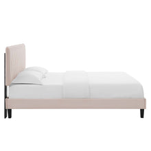 Load image into Gallery viewer, Phillipa Performance Velvet Full Platform Bed
