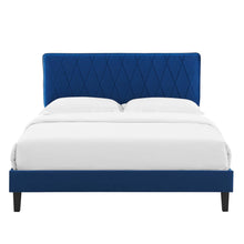 Load image into Gallery viewer, Phillipa Performance Velvet King Platform Bed by Modway
