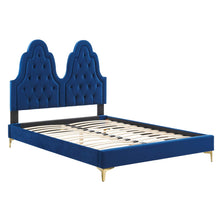 Load image into Gallery viewer, Alexandria Tufted Performance Velvet Twin Platform Bed by Modway
