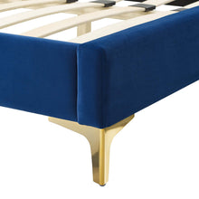 Load image into Gallery viewer, Alexandria Tufted Performance Velvet Twin Platform Bed by Modway
