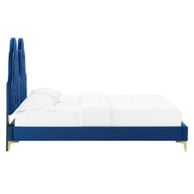 Load image into Gallery viewer, Alexandria Tufted Performance Velvet Twin Platform Bed by Modway
