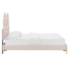 Load image into Gallery viewer, Alexandria Tufted Performance Velvet Twin Platform Bed by Modway
