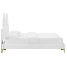 Load image into Gallery viewer, Alexandria Tufted Performance Velvet Twin Platform Bed by Modway
