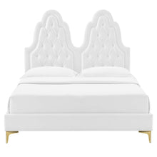Load image into Gallery viewer, Alexandria Tufted Performance Velvet Twin Platform Bed by Modway
