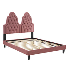 Load image into Gallery viewer, Alexandria Tufted Performance Velvet Twin Platform Bed by Modway
