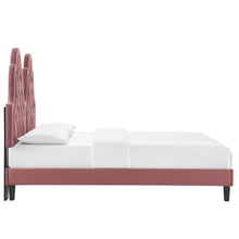 Load image into Gallery viewer, Alexandria Tufted Performance Velvet Twin Platform Bed by Modway

