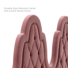 Load image into Gallery viewer, Alexandria Tufted Performance Velvet Twin Platform Bed by Modway
