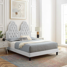 Load image into Gallery viewer, Alexandria Tufted Performance Velvet Twin Platform Bed by Modway
