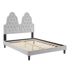 Load image into Gallery viewer, Alexandria Tufted Performance Velvet Twin Platform Bed by Modway
