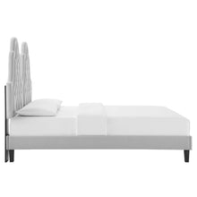 Load image into Gallery viewer, Alexandria Tufted Performance Velvet Twin Platform Bed by Modway
