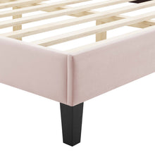 Load image into Gallery viewer, Alexandria Tufted Performance Velvet Twin Platform Bed by Modway
