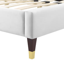 Load image into Gallery viewer, Alexandria Tufted Performance Velvet King Platform Bed by Modway
