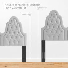 Load image into Gallery viewer, Alexandria Tufted Performance Velvet King Platform Bed by Modway
