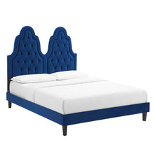 Load image into Gallery viewer, Alexandria Tufted Performance Velvet King Platform Bed by Modway
